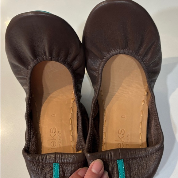 TIEKS By Gavreli BALLET FLATS  NWTChocolate Brown Size 8 - Picture 9 of 11